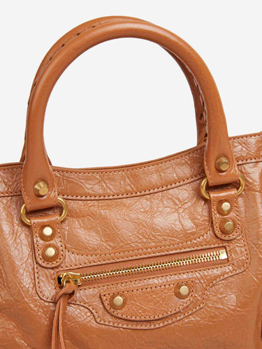 Balenciaga Mujer Barcelona Bolso Le City Medium color Caramelo sku 810-008527 01 - Foto 5