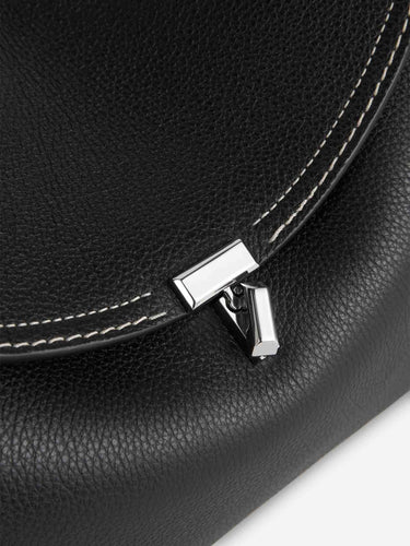 TOTEME Mujer Barcelona Bolso Bandolera T-Lock Top color Negro sku 810-008528 02 - Foto 4