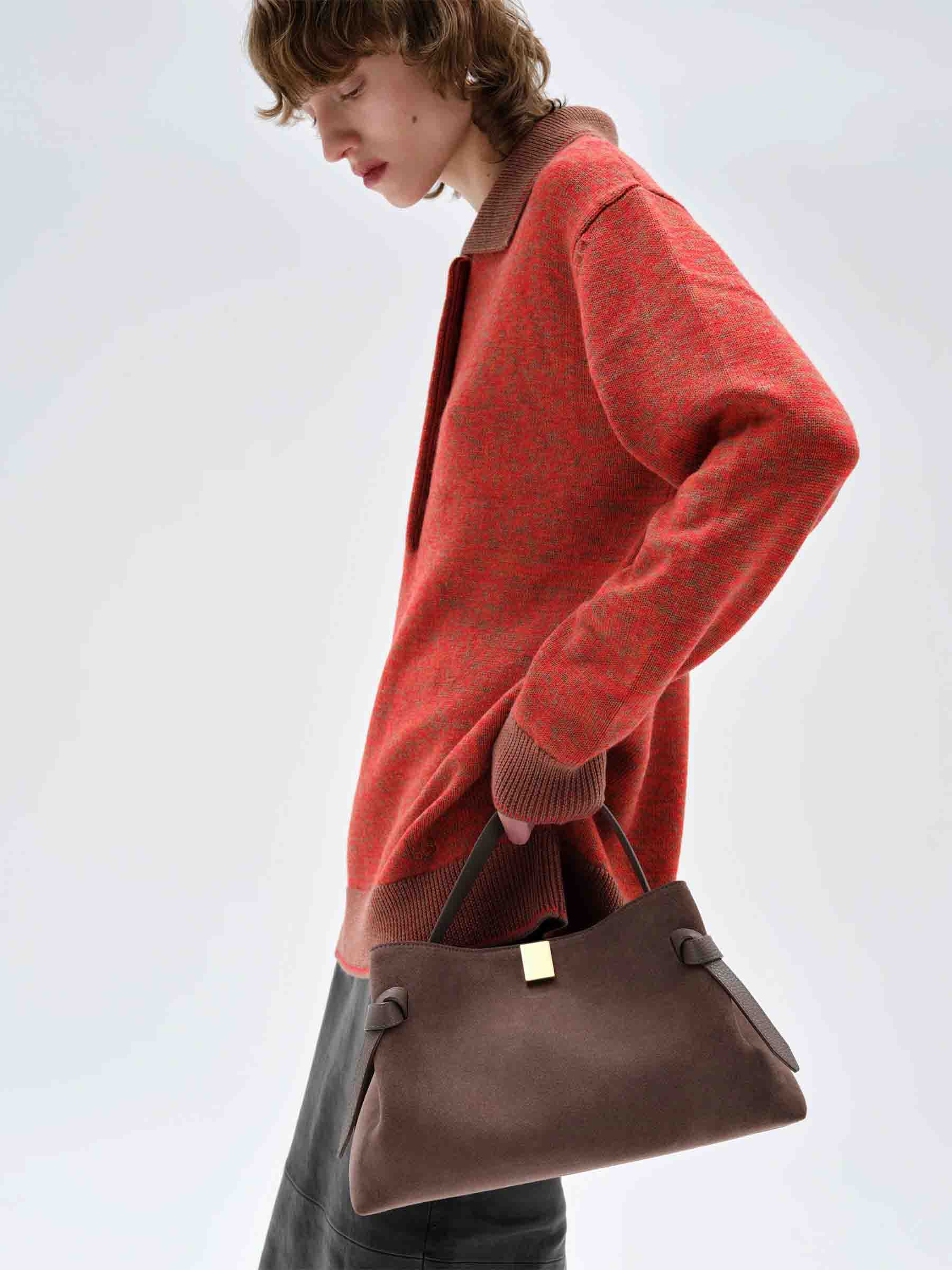 Yuzefi Mujer Barcelona Bolso Gyoza color Marrón Oscuro sku 810-008529 01 - Foto 2