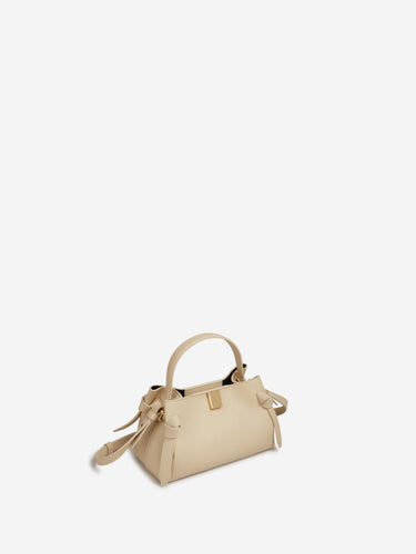 Yuzefi Mujer Barcelona Bolso Gyoza Mini color Crema sku 810-008532 01 - Foto 2