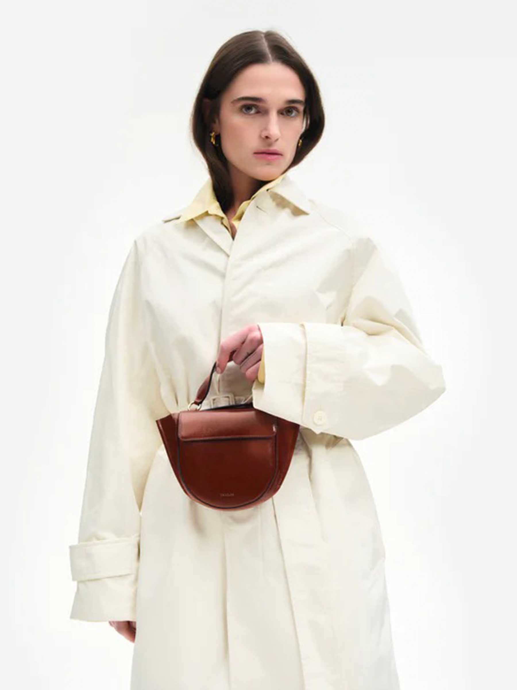 Wandler Mujer Barcelona Bolso Hortensia Piccola color Marrón sku 810-008538 03 - Foto 2