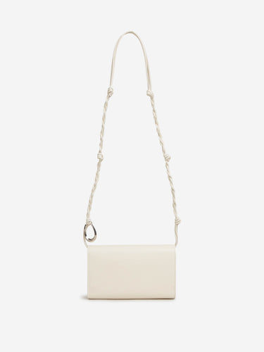 Jil Sander Mujer Barcelona Bolso Mini Tangle color Blanco sku 810-008539 01 - Foto 3