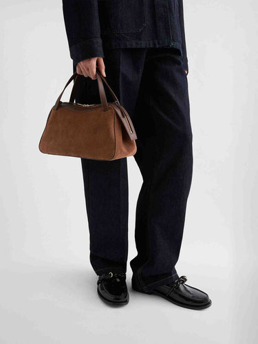 Jil Sander Mujer Barcelona Bolso Dune color Marrón sku 810-008541 01 - Foto 2