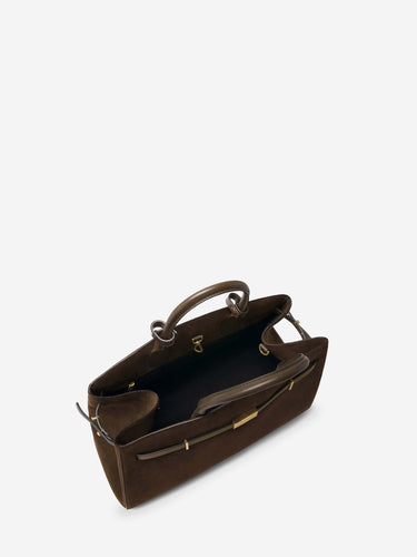 DeMellier Mujer Barcelona Bolso The Midi Hudson color Marrón sku 810-008542 01 - Foto 3