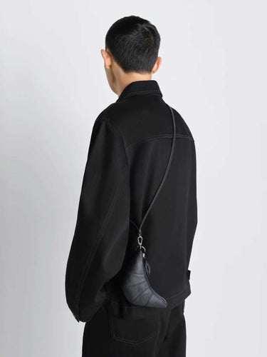 Lemaire Mujer Barcelona Bolso Bandolera Croissant color Negro sku 810-008546 02 - Foto 2