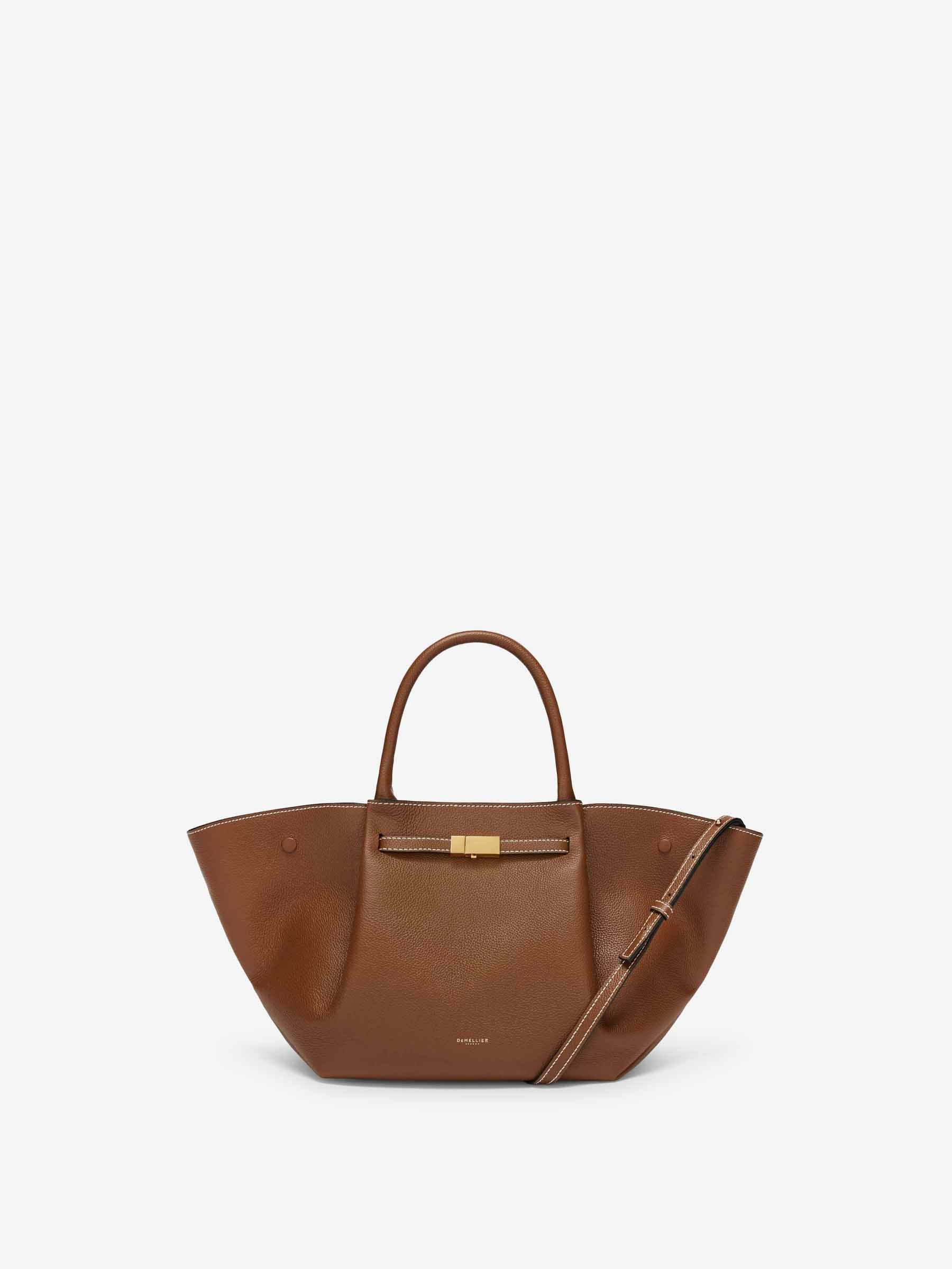 DeMellier Mujer Barcelona Bolso The Midi New York color Marrón sku 810-008554 05 - Foto 1