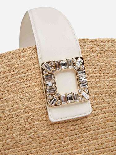 Roger Vivier Mujer Barcelona Bolso Viv' Skate Rafia color Rafia sku 810-008562 01 - Foto 5