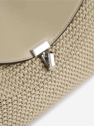 TOTEME Mujer Barcelona Bolso Clutch T-Lock color Beige sku 810-008571 01 - Foto 4