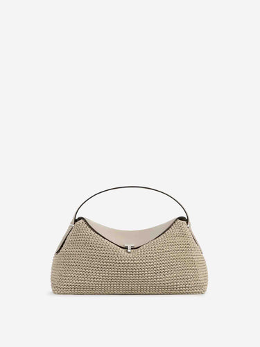 TOTEME Mujer Barcelona Bolso T-Lock Trenzado color Marfil sku 810-008572 01 - Foto 1