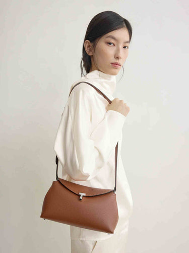 TOTEME Mujer Barcelona Bolso Clutch T-Lock color Marrón sku 810-008574 01 - Foto 3