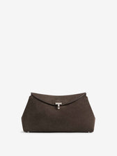 TOTEME Mujer Barcelona Bolso Clutch T-lock color Marrón Oscuro sku 810-008576 01 - Foto 1