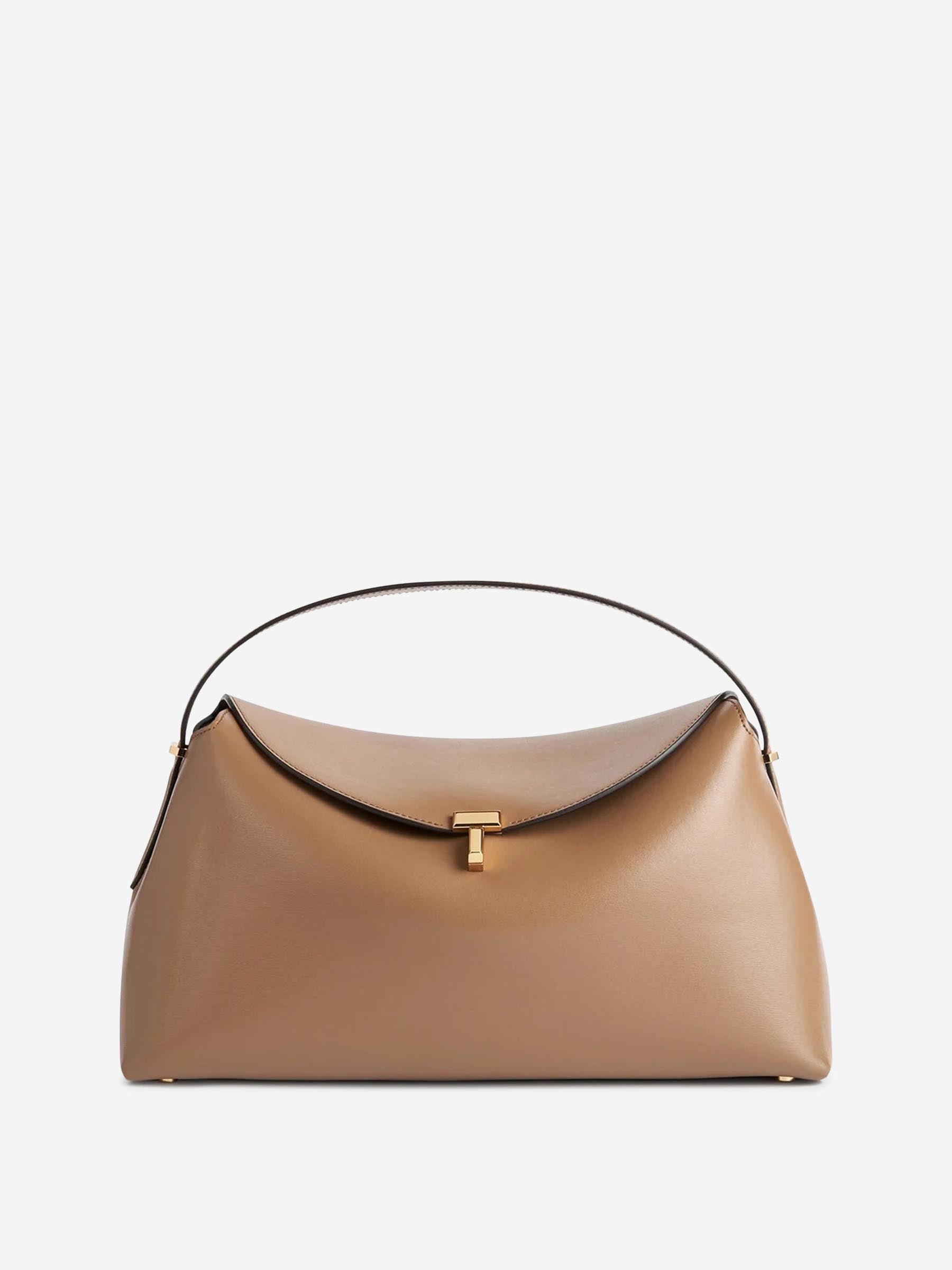 TOTEME Mujer Barcelona Bolso Asa T-Lock color Camel sku 810-008577 01 - Foto 1