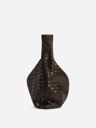 Bottega Veneta Mujer Barcelona Bolso Hombro Hop color Marrón Oscuro sku 810-008581 01 - Foto 3