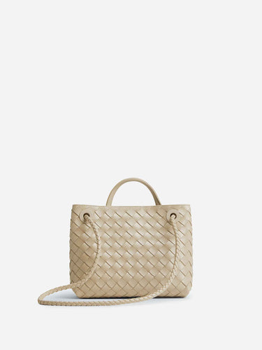 Bottega Veneta Mujer Barcelona Bolso Small Andiamo color Beige sku 810-008582 02 - Foto 5
