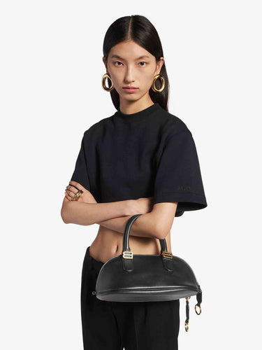 Balenciaga Mujer Barcelona Bolso Bowling Bolero Mini color Negro sku 810-008589 01 - Foto 2