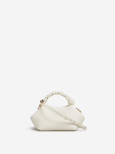 Ganni Mujer Barcelona Bolso Bou Mini color Blanco sku 810-008591 01 - Foto 3