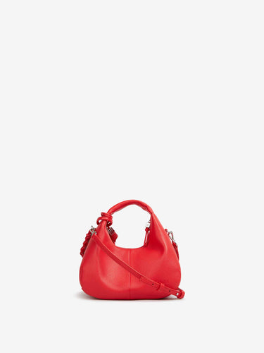 Ganni Mujer Barcelona Bolso Hobo Medium color Rojo sku 810-008593 01 - Foto 3