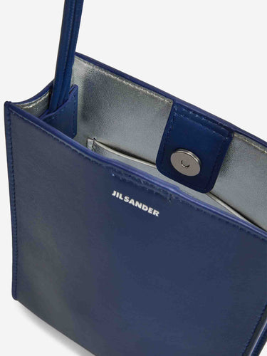Jil Sander Mujer Barcelona Bolso Tangle Mini color Azul Marino sku 810-008596 01 - Foto 3