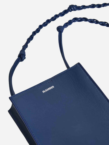 Jil Sander Mujer Barcelona Bolso Tangle Mini color Azul Marino sku 810-008596 01 - Foto 4