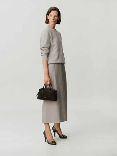 DeMellier Mujer Barcelona Bolso The Small Stockholm color Marrón Oscuro sku 810-008600 02 - Foto 2