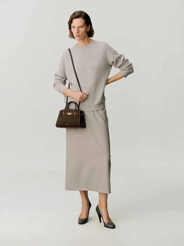 DeMellier Mujer Barcelona Bolso The Midi Hudson color Camel sku 810-008602 01 - Foto 2
