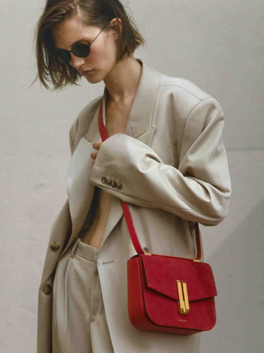 DeMellier Mujer Barcelona Bolso The Vancouver color Rojo sku 810-008605 02 - Foto 2