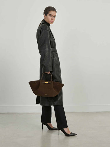 DeMellier Mujer Barcelona Bolso The Midi New York color Caramelo sku 810-008607 04 - Foto 2