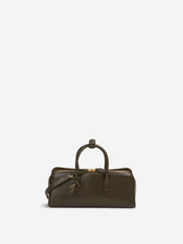 Alaïa Mujer Barcelona Bolso Delta Box color Verde Militar sku 810-008613 02 - Foto 1