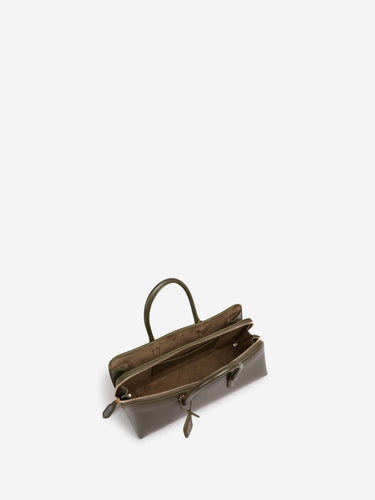 Alaïa Mujer Barcelona Bolso Delta Box color Verde Militar sku 810-008613 02 - Foto 3