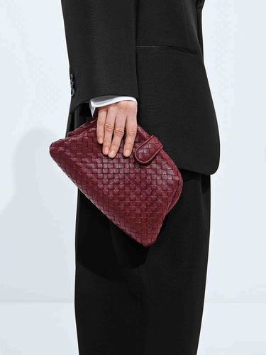 Bottega Veneta Mujer Barcelona Bolso Small Lauren 1980 color Burdeos sku 810-008615 01 - Foto 2