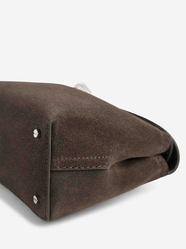 TOTEME Mujer Barcelona Bolso Clutch T-lock color Marrón Oscuro sku 810-008634 01 - Foto 5