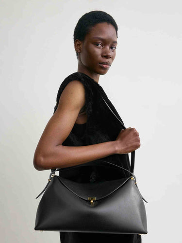 TOTEME Mujer Barcelona Bolso T-Lock Piel color Negro sku 810-008638 01 - Foto 3