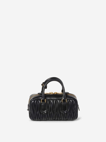 Miu Miu Mujer Barcelona Bolso Arcadie Matelassé color Negro sku 810-008645 01 - Foto 3