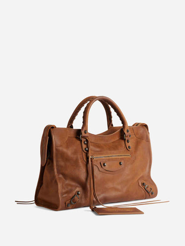 Balenciaga Mujer Barcelona Bolso Le City Medium color Caramelo sku 810-008652 01 - Foto 2