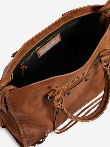 Balenciaga Mujer Barcelona Bolso Le City Medium color Caramelo sku 810-008652 01 - Foto 5