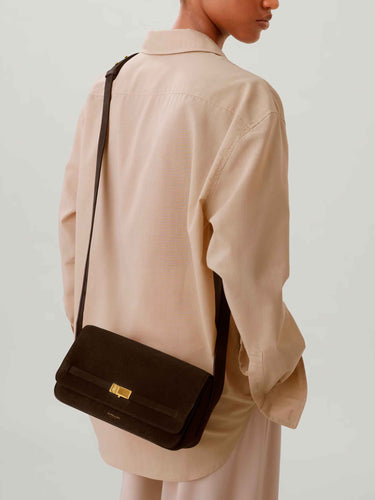DeMellier Mujer Barcelona Bolso The New York Crossbody color Marrón Oscuro sku 810-008669 00 - Foto 3