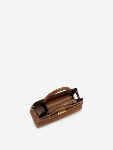 DeMellier Mujer Barcelona Bolso The Small Hudson color Caramelo sku 810-008672 00 - Foto 5