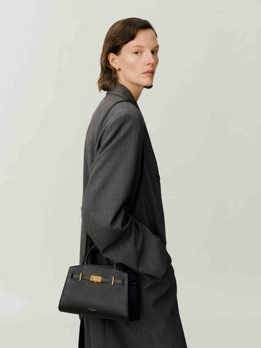 DeMellier Mujer Barcelona Bolso The Midi Hudson color Marrón sku 810-008677 00 - Foto 2