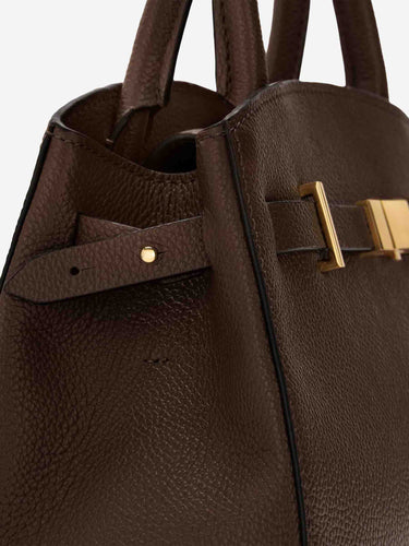 DeMellier Mujer Barcelona Bolso The Midi Hudson color Marrón sku 810-008677 00 - Foto 5