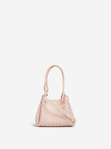 Bottega Veneta Mujer Barcelona Bolso Small Parachute color Rosa Palo sku 810-008682 01 - Foto 3