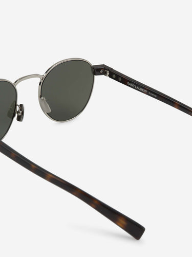 Saint Laurent Hombre Barcelona Gafas de Sol Redondas color Marrón Oscuro sku 614-002906 01 - Foto 4