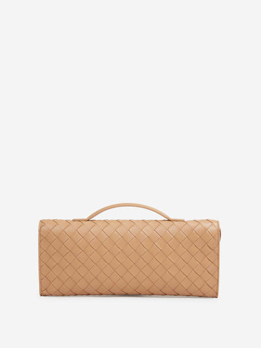Bottega Veneta Mujer Barcelona Bolso Andiamo Clutch color Beige sku 811-000002 01 - Foto 3