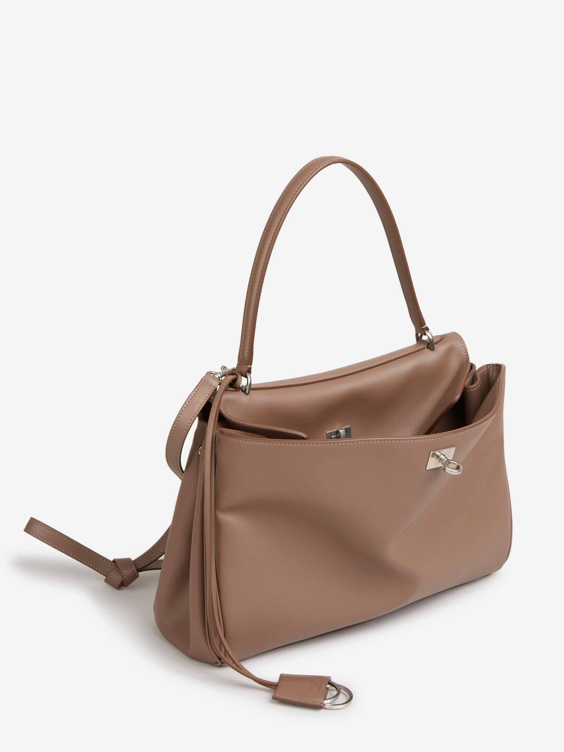 Balenciaga Mujer Barcelona Bolso Mano Rodeo Mediano color Marrón sku 811-000007 01 - Foto 2