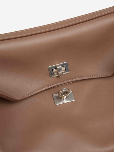 Balenciaga Mujer Barcelona Bolso Mano Rodeo Mediano color Marrón sku 811-000007 01 - Foto 5