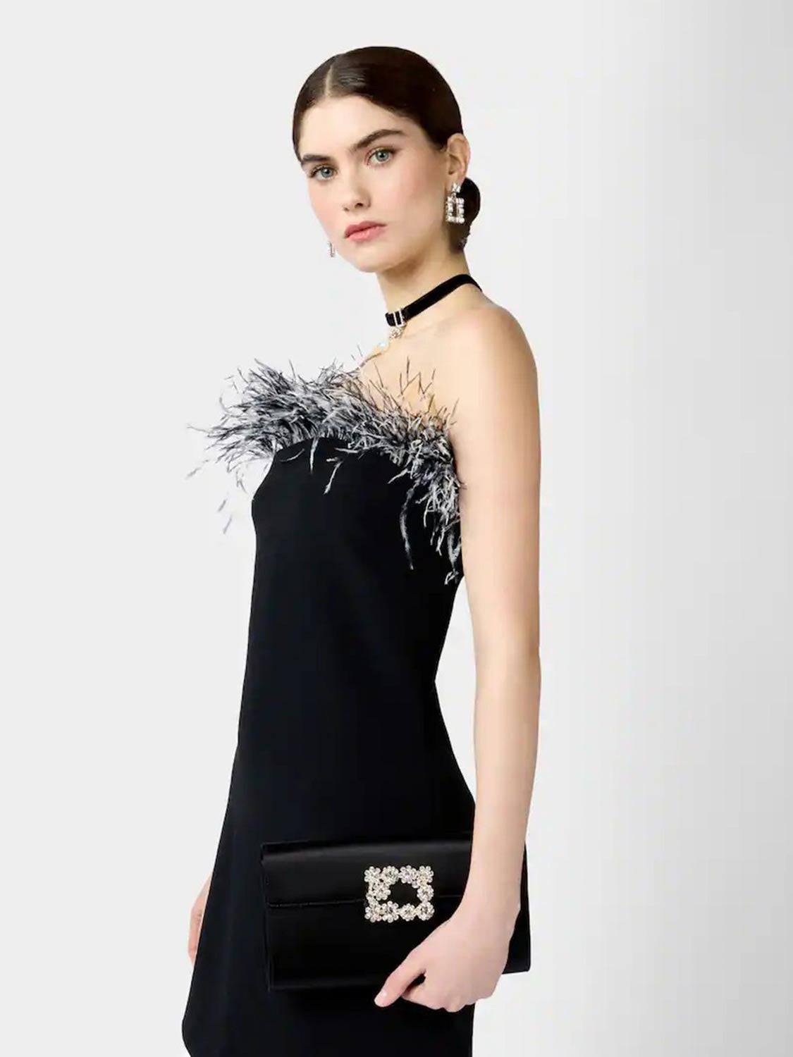 Roger Vivier Mujer Barcelona Bolso Mano Efflorescence color Negro sku 811-000009 01 - Foto 2