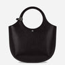 Courrèges Mujer Barcelona Bolso Holy de cuero efecto víbora color Negro sku 811-000012 01 - Foto 1