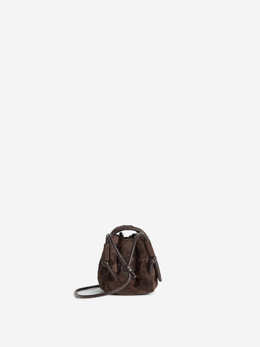 Bottega Veneta Mujer Barcelona Bolso Medium Notturno color Marrón Oscuro sku 811-000030 01 - Foto 4