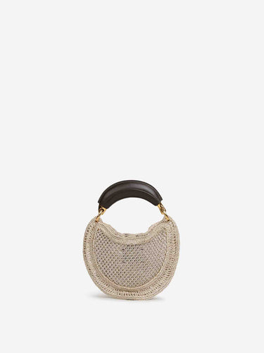 Chloé Mujer Barcelona Bolso Summer Banana color Plateado sku 811-000034 01 - Foto 3