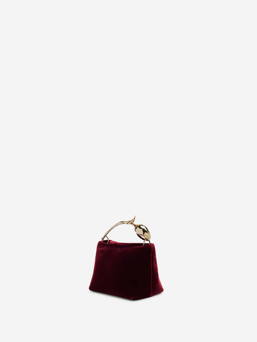 Erdem Mujer Barcelona Bolso Bloom Mini color Burdeos sku 811-000041 01 - Foto 2