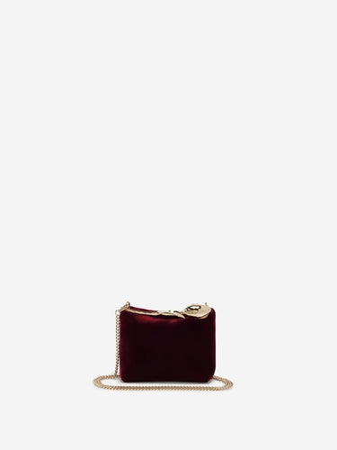 Erdem Mujer Barcelona Bolso Bloom Mini color Burdeos sku 811-000041 01 - Foto 3